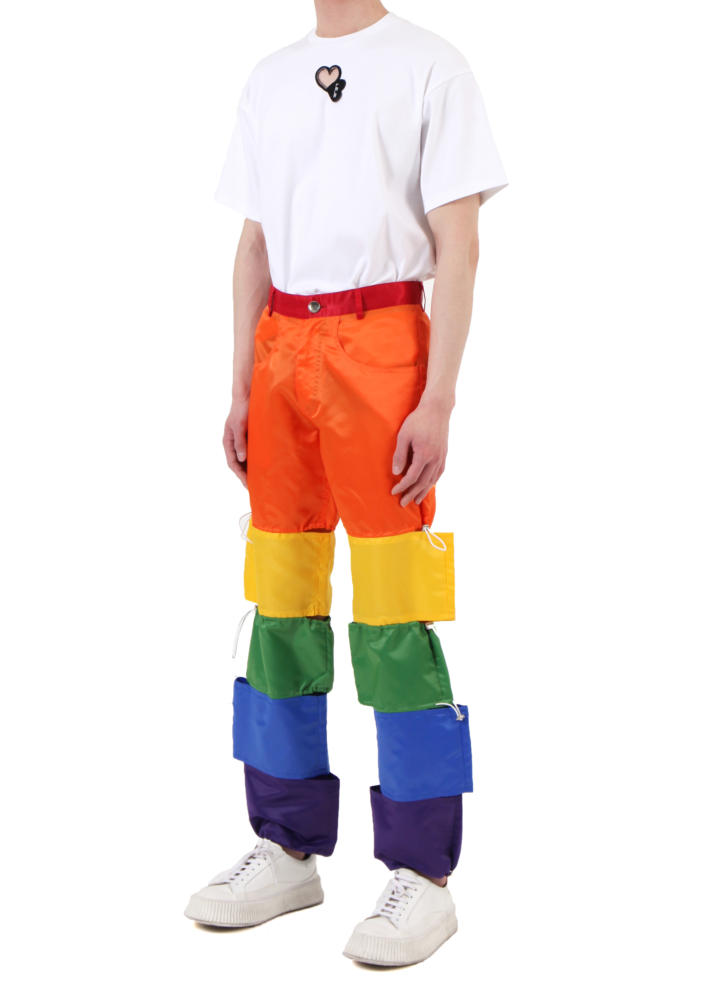 Adult Rainbow Stripe Flare Pants – Sydney Costume Shop