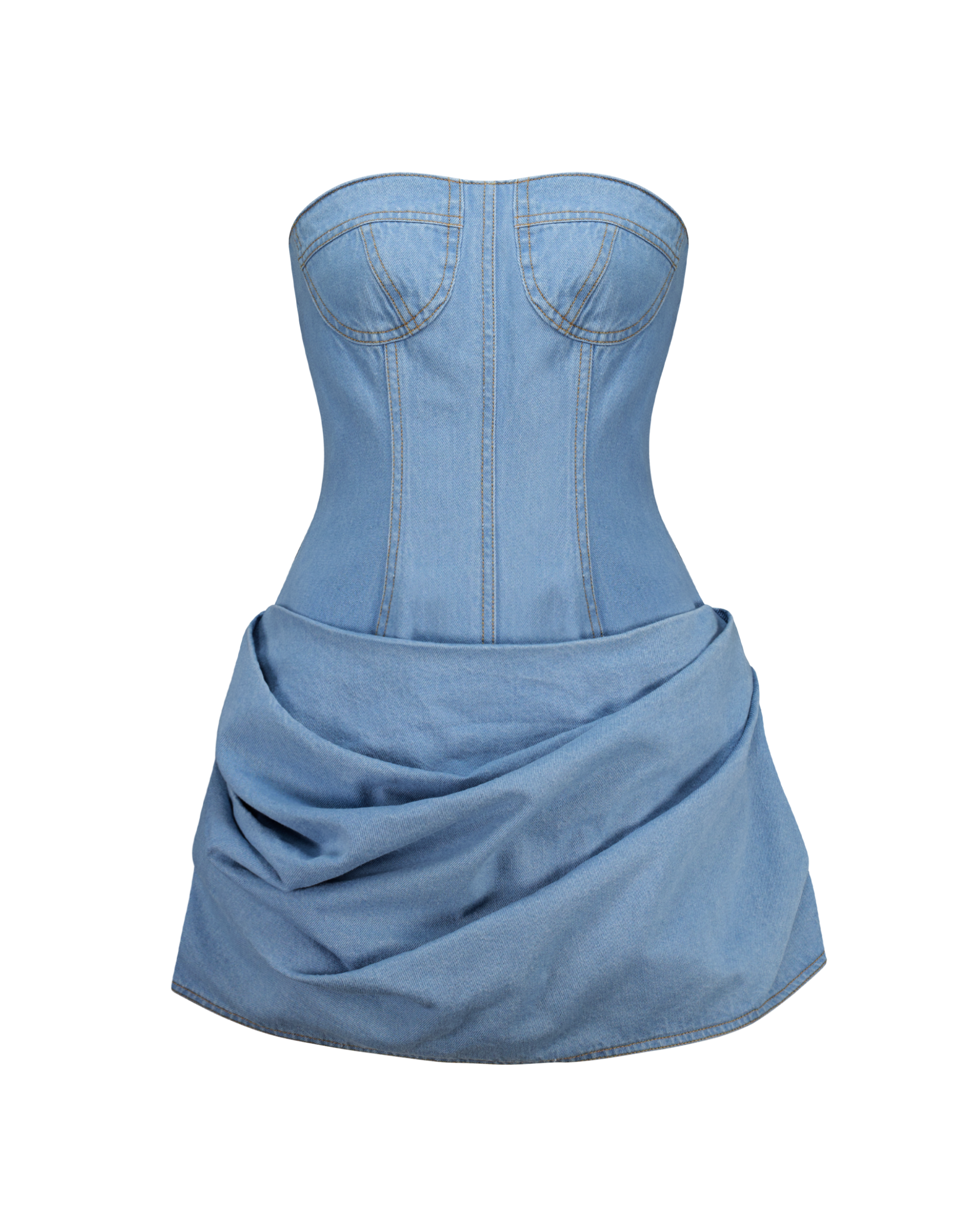 'ROSEBUD' Denim Dress