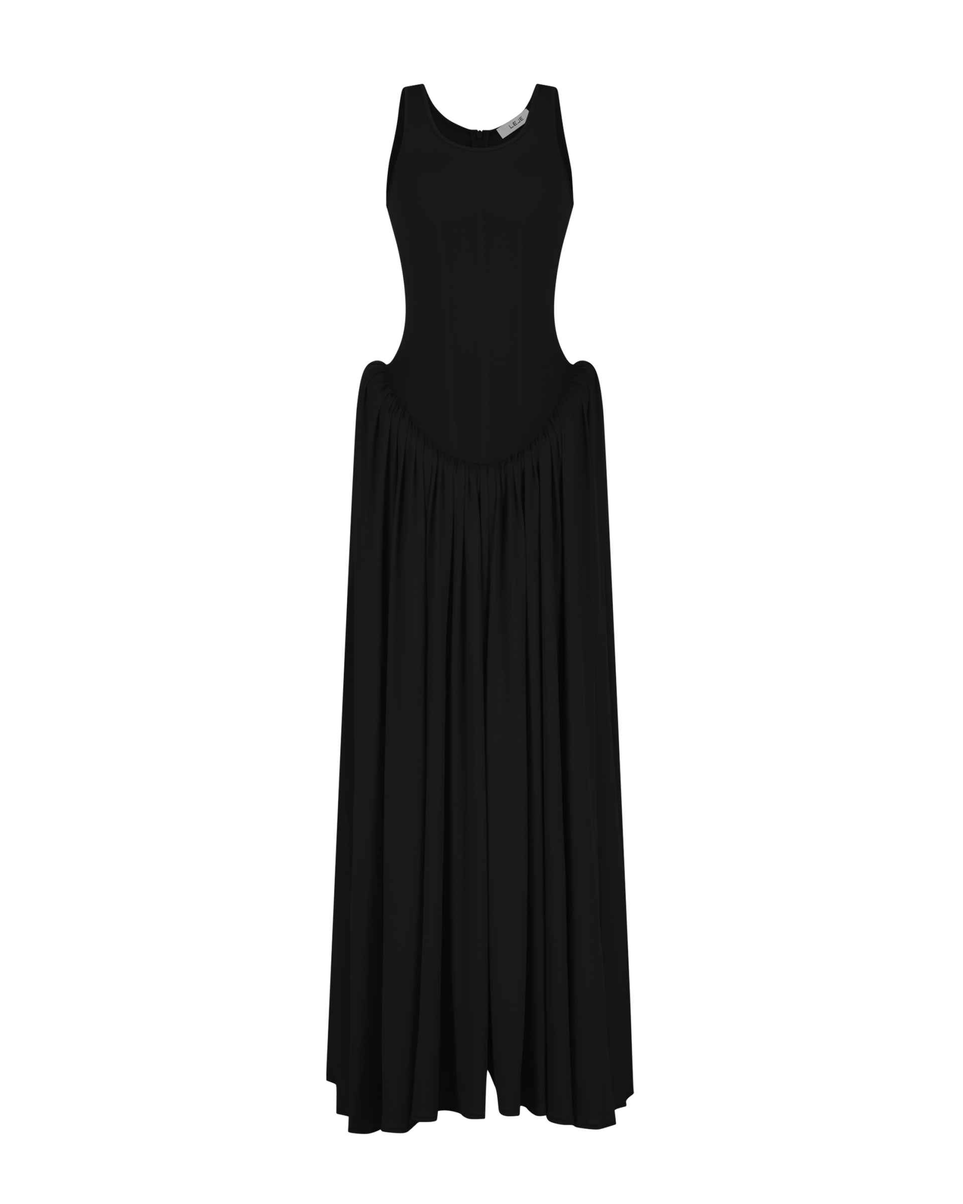 'LA CADRE' Jersey Dress