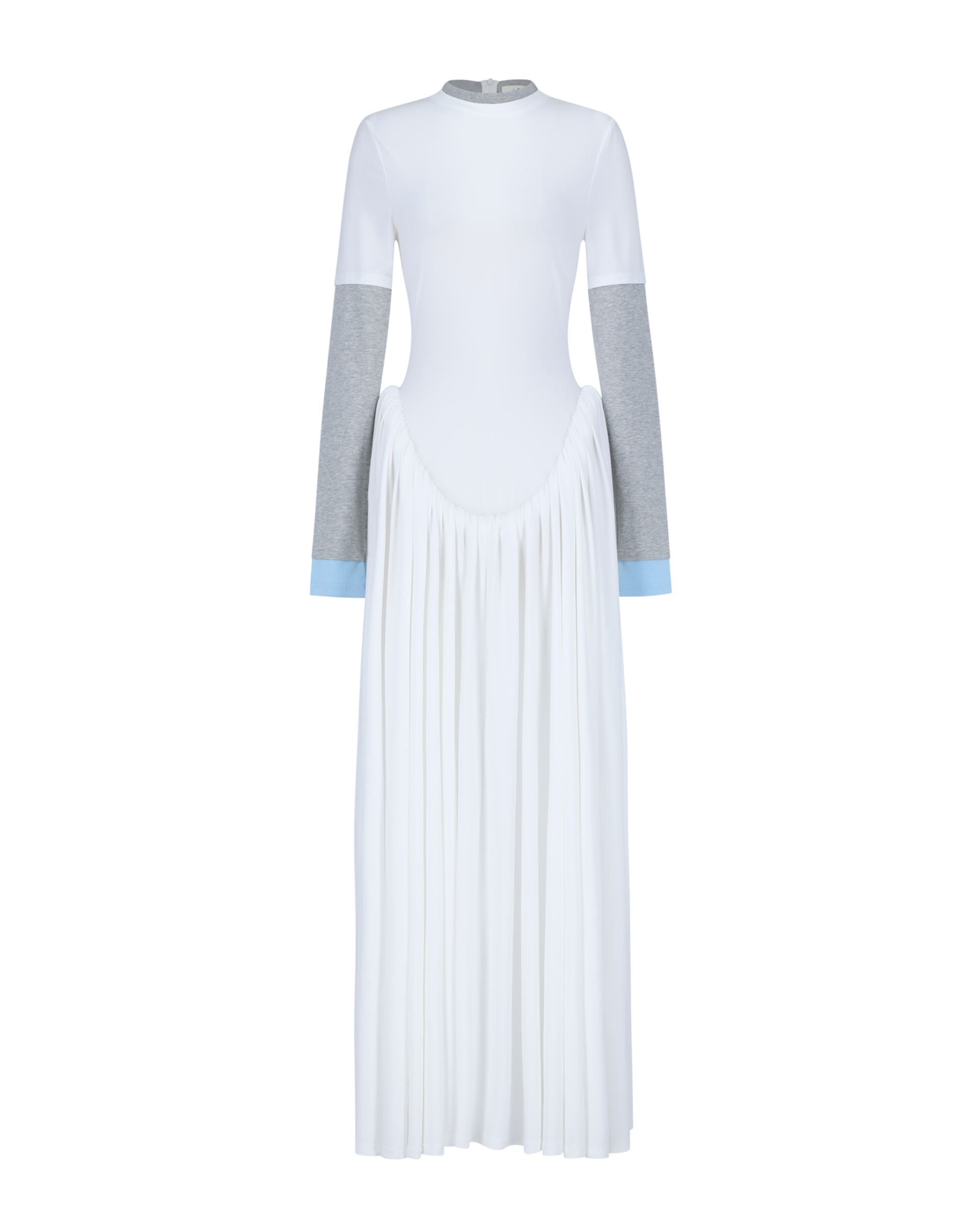 'LA CADRE' Layered Jersey Dress