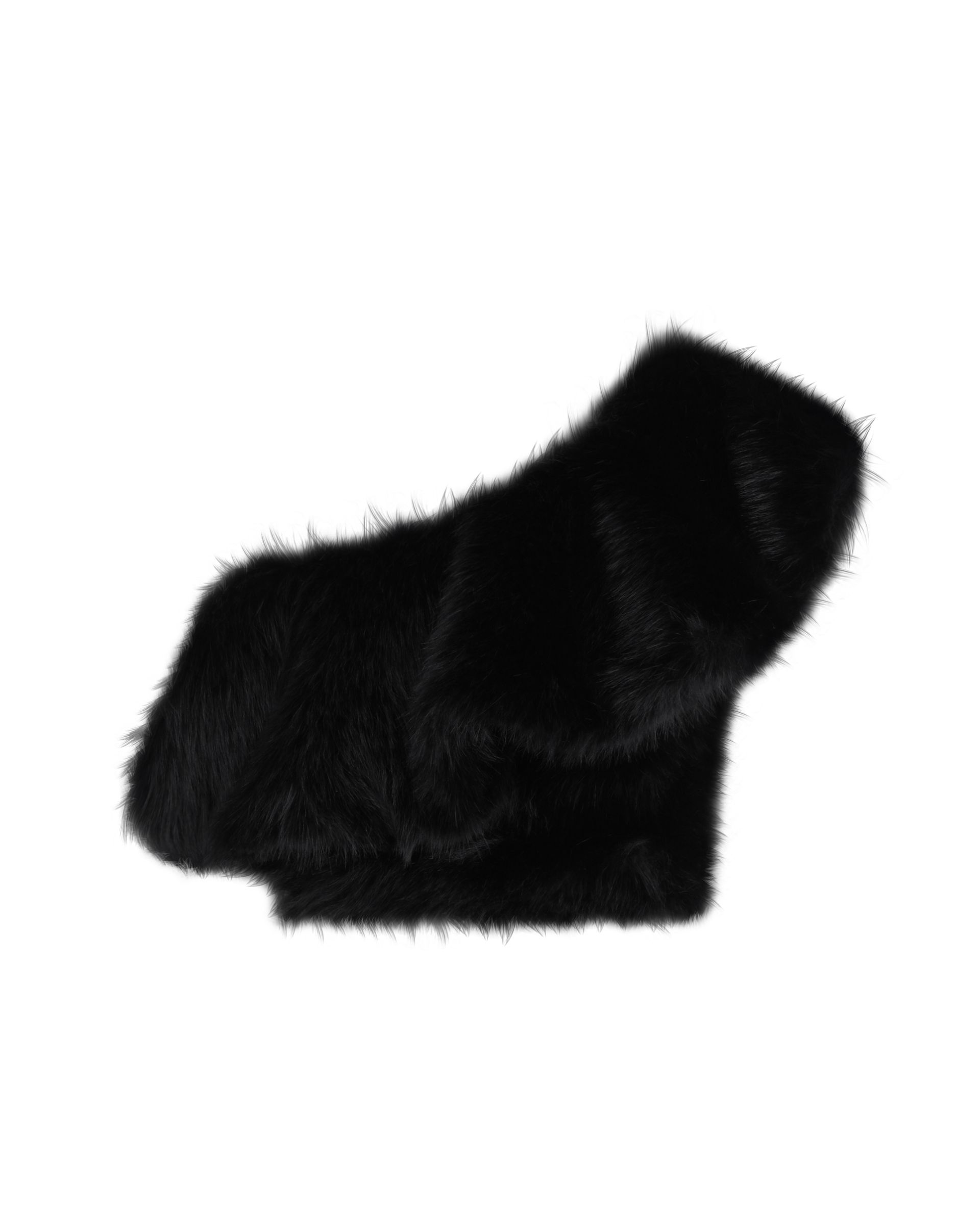 'LOULOU' Fur Crop Top