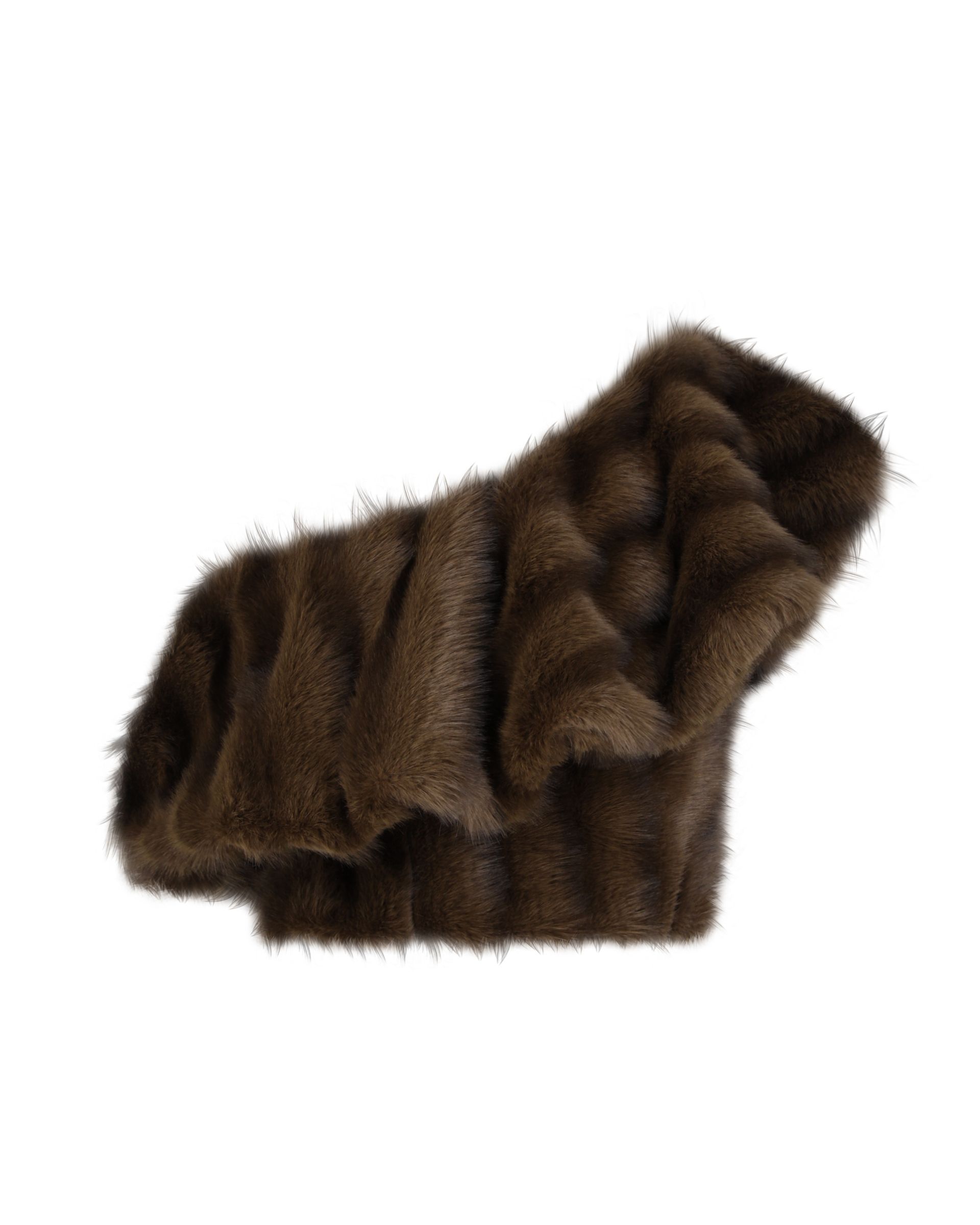 ‘LOULOU’ Fur Crop Top