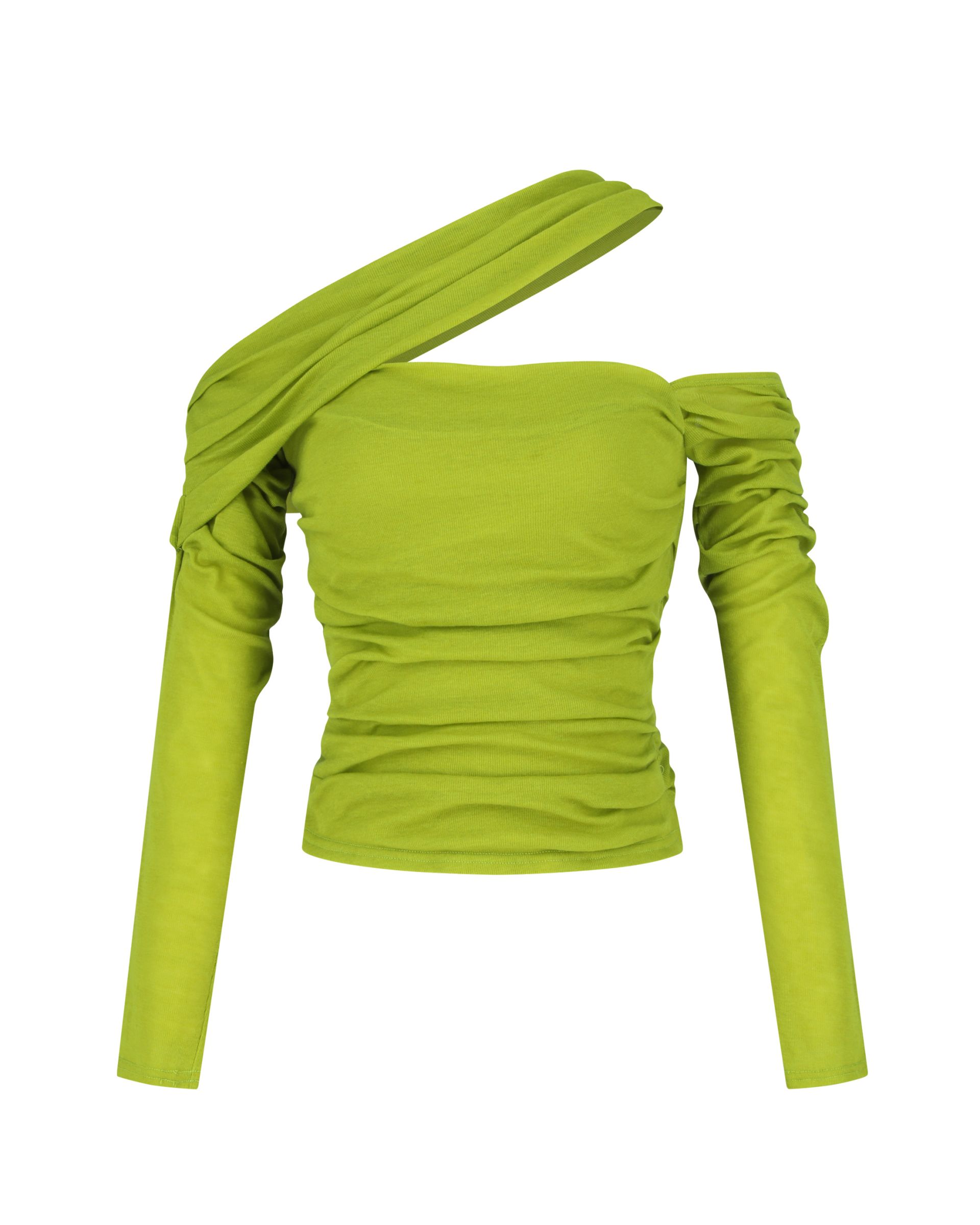 Asymmetric Ruched Top
