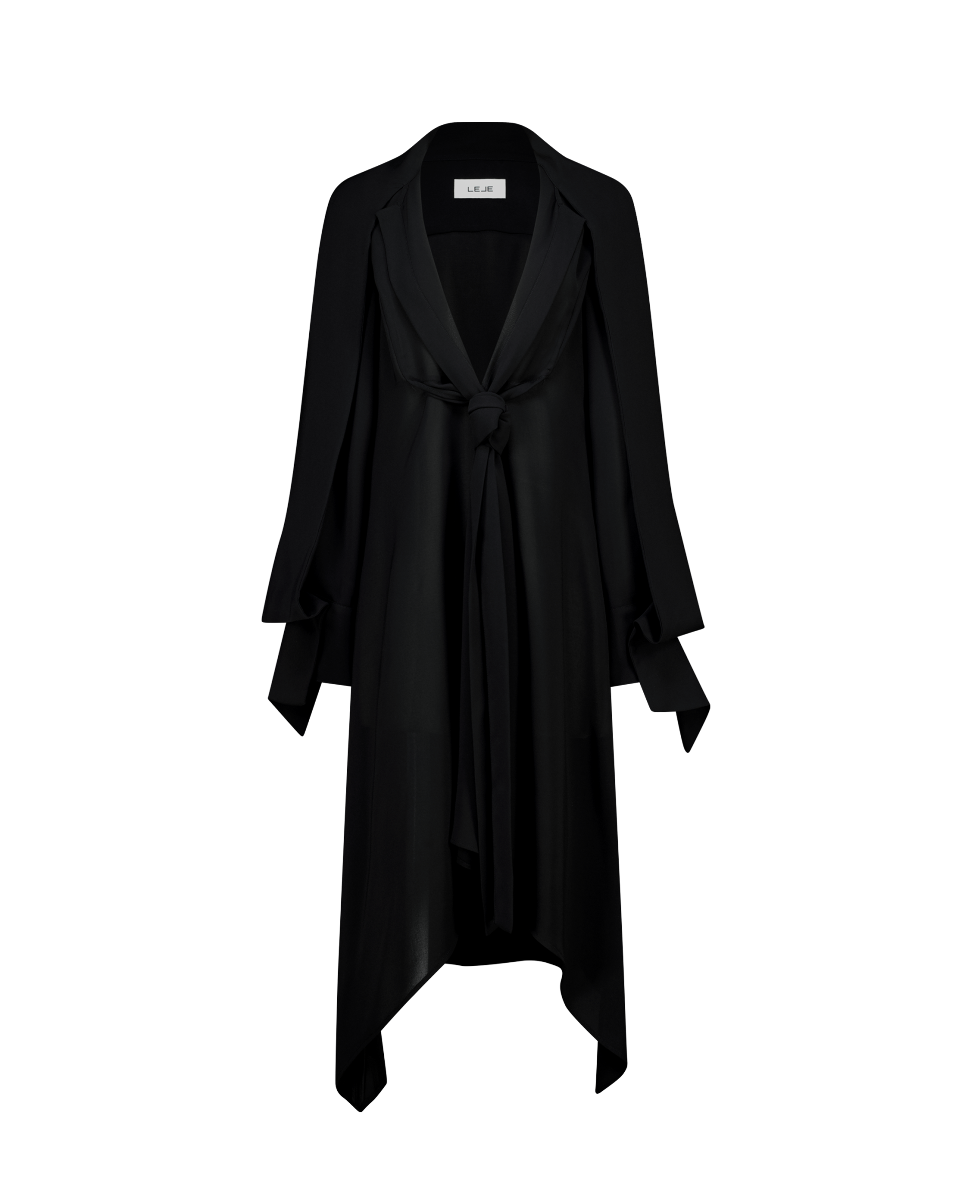 ‘TARAE’ Draped Knot Dress