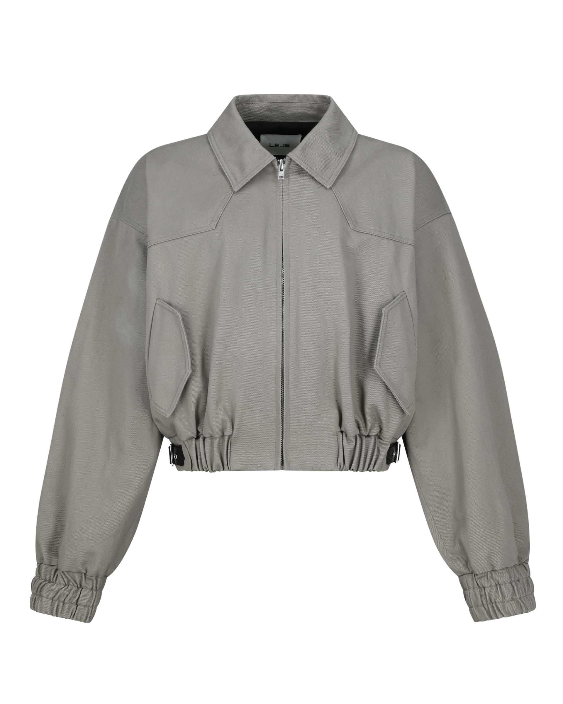 Oversized Belted Cotton Jacket